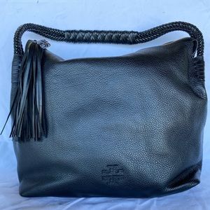 NWOT Tory Burch Leather Hobo Bag with Braided strap